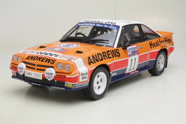 Opel Manta B 400, RAC 1985, R.Brookes, no.11 - Sulje napsauttamalla kuva