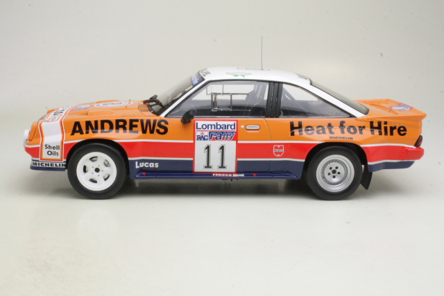 Opel Manta B 400, RAC 1985, R.Brookes, no.11 - Sulje napsauttamalla kuva