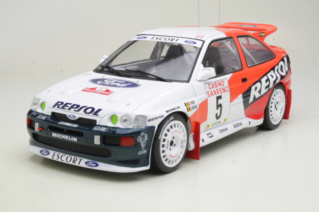 Ford Escort RS Cosworth, San Remo 1996, B.Thiry, no.5 - Sulje napsauttamalla kuva