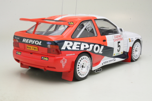 Ford Escort RS Cosworth, San Remo 1996, B.Thiry, no.5 - Sulje napsauttamalla kuva