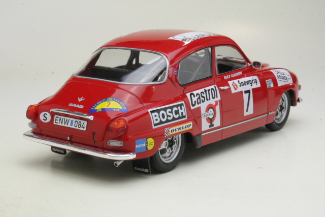 Saab 96 V4, Sweden 1973, P.Eklund, no.7 - Sulje napsauttamalla kuva