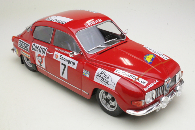 Saab 96 V4, Sweden 1973, P.Eklund, no.7 - Sulje napsauttamalla kuva