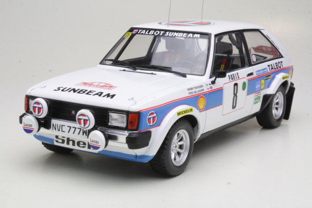 Talbot Sunbeam Lotus, Monte Carlo 1981, H.Toivonen, no.8 - Sulje napsauttamalla kuva