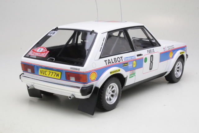 Talbot Sunbeam Lotus, Monte Carlo 1981, H.Toivonen, no.8