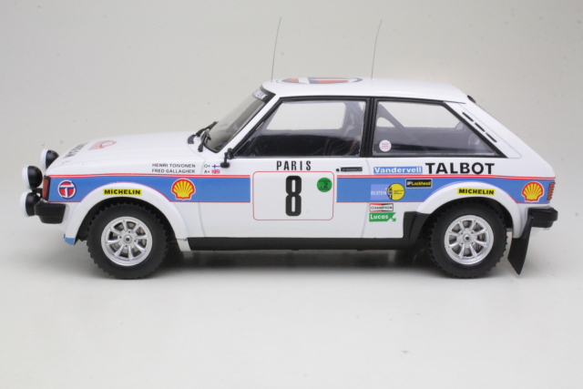 Talbot Sunbeam Lotus, Monte Carlo 1981, H.Toivonen, no.8