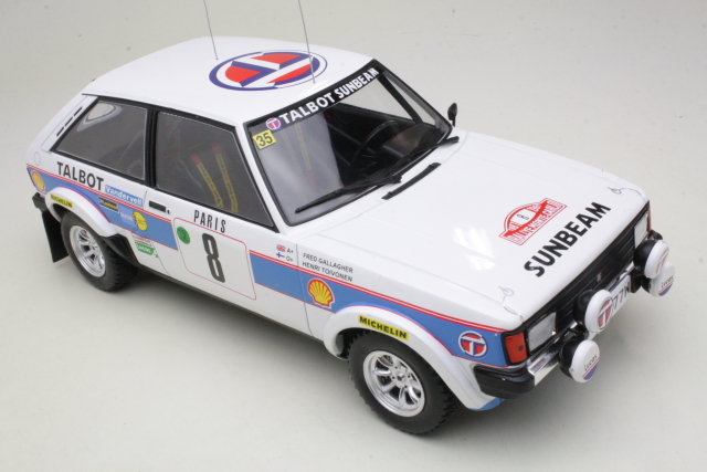 Talbot Sunbeam Lotus, Monte Carlo 1981, H.Toivonen, no.8 - Sulje napsauttamalla kuva