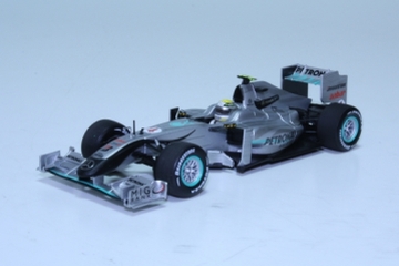 Mercedes GP W01, Show Car 2010, N.Rosberg, no.4