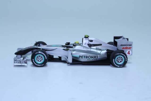 Mercedes GP W01, Show Car 2010, N.Rosberg, no.4