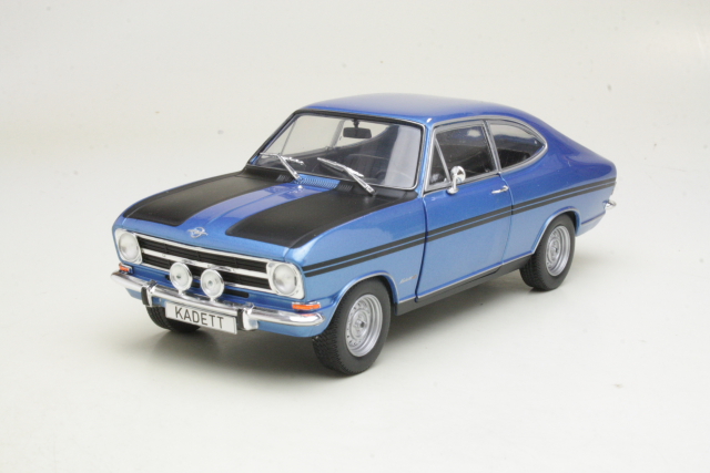 Opel Kadett B Coupe Rallye 1967, sininen/musta