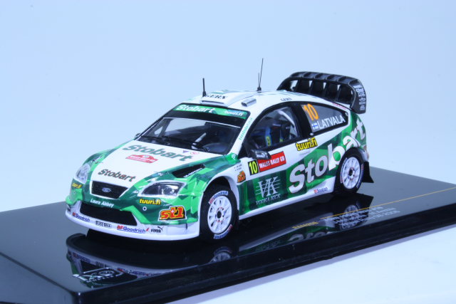 Ford Focus WRC "Stobart", 4th. Wales 2006, J-M.Latvala, no.10