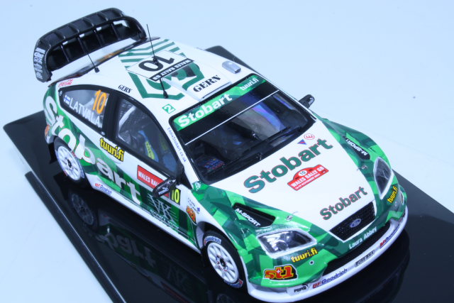 Ford Focus WRC "Stobart", 4th. Wales 2006, J-M.Latvala, no.10