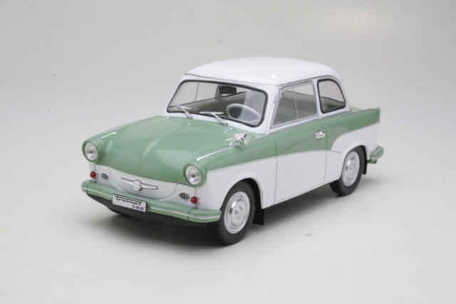 Trabant P50 1959, white/green