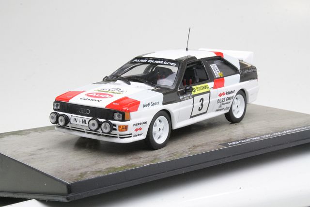 Audi Quattro, Finland 1981, H.Mikkola, no.3 - Sulje napsauttamalla kuva