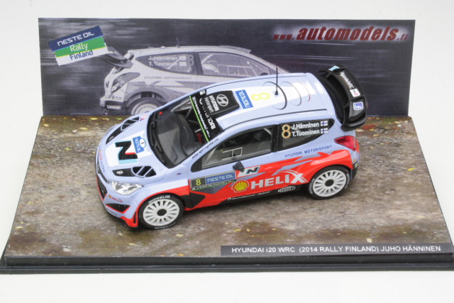Hyundai i20 WRC, Finland 2014, J.Hänninen, no.8