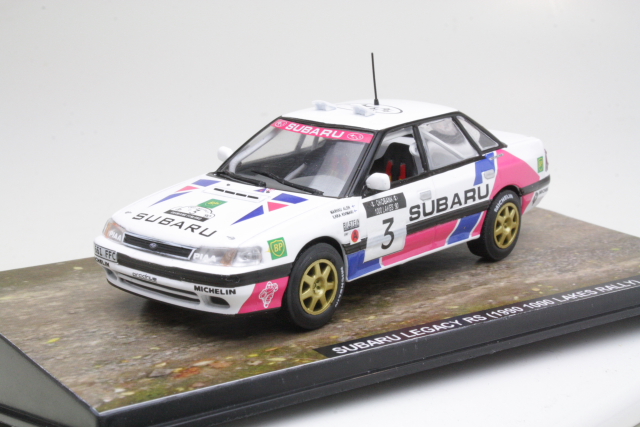 Subaru Legacy RS, Finland 1990, M.Alen, no.3 - Sulje napsauttamalla kuva