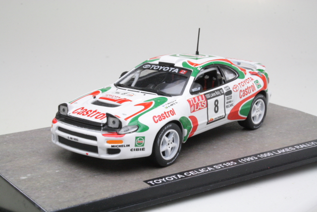 Toyota Celica Turbo 4WD ST185, Finland 1993, H.Mikkola, no.8 - Sulje napsauttamalla kuva