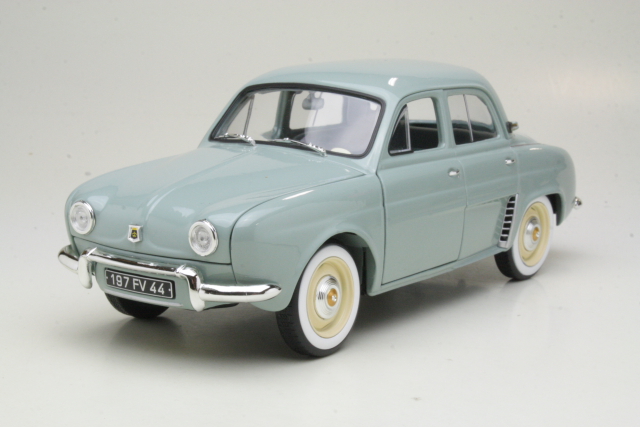 Renault Dauphine 1958, turkoosi - Sulje napsauttamalla kuva