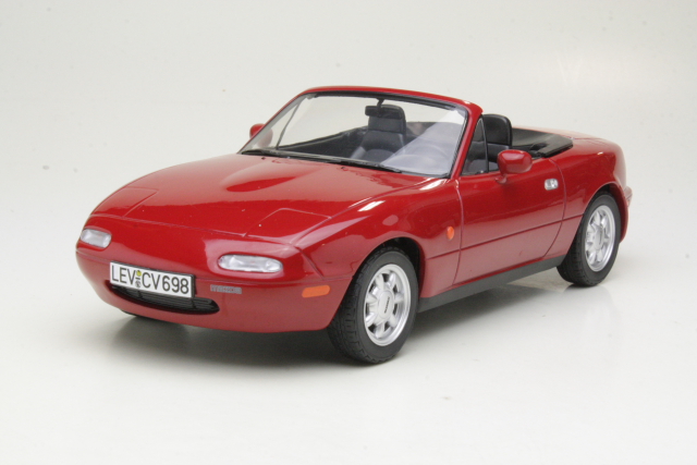 Mazda MX-5 Spider 1989, punainen - Sulje napsauttamalla kuva