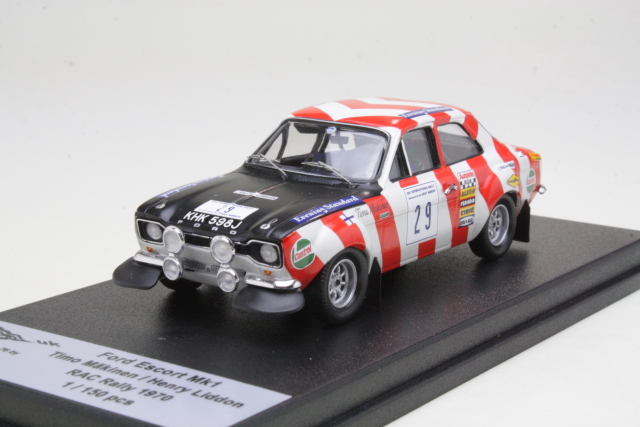 Ford Escort Mk1, RAC 1970, T.Mäkinen, no.29 - Sulje napsauttamalla kuva