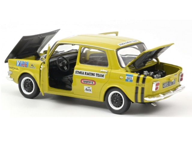 Simca 1000 Rallye 2 SRT 1973, no.58 - Sulje napsauttamalla kuva