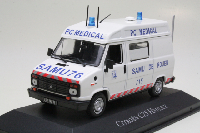 Citroen C25 Heuliez Samu 76 PC 1984 "Ambulance" - Sulje napsauttamalla kuva