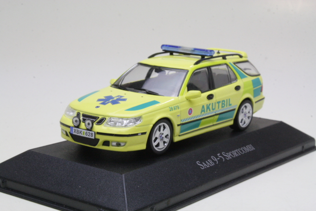Saab 9-5 Sport Combi Akutbil 1997 "Ambulance" - Sulje napsauttamalla kuva