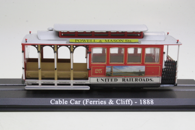 Cable Car (Ferris & Cliff) 1888 - Sulje napsauttamalla kuva
