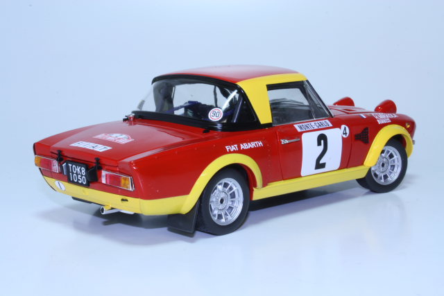 Fiat 124 Abarth, 2nd. Monte Carlo 1975, H.Mikkola, no.2