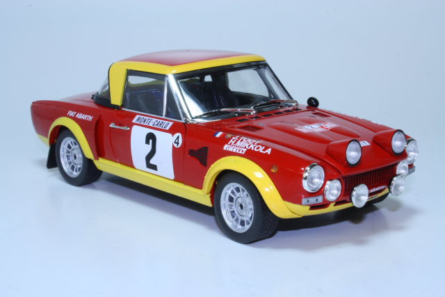 Fiat 124 Abarth, 2nd. Monte Carlo 1975, H.Mikkola, no.2