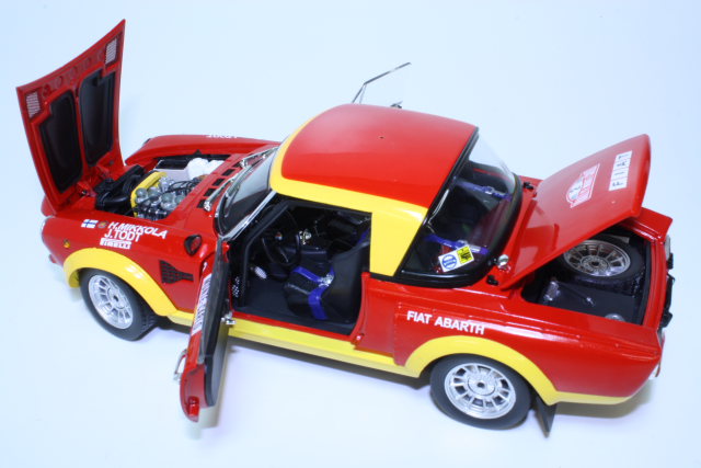 Fiat 124 Abarth, 2nd. Monte Carlo 1975, H.Mikkola, no.2