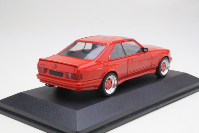 Mercedes 560SEC AMG (c126) "Wide Body" 1990, red