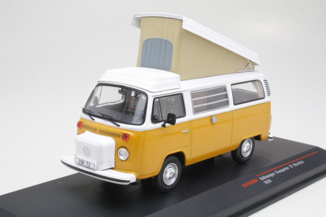 VW T2 Westfalia 1978, yellow/white