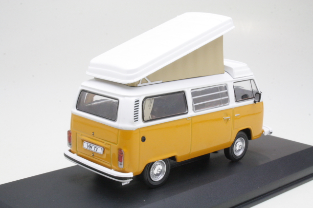 VW T2 Westfalia 1978, yellow/white