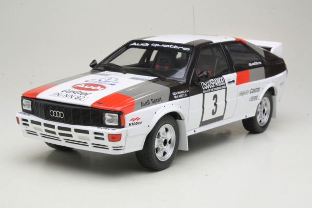 Audi Quattro, Finland 1982, H.Mikkola, no.3 - Sulje napsauttamalla kuva