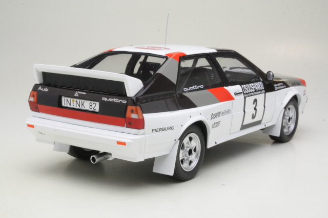 Audi Quattro, Finland 1982, H.Mikkola, no.3 - Sulje napsauttamalla kuva