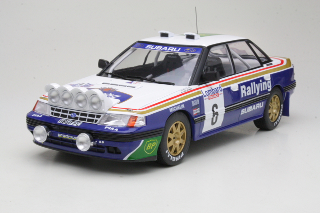 Subaru Legacy RS, RAC 1991, M.Alen, no.6 - Sulje napsauttamalla kuva