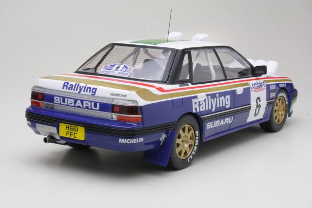 Subaru Legacy RS, RAC 1991, M.Alen, no.6