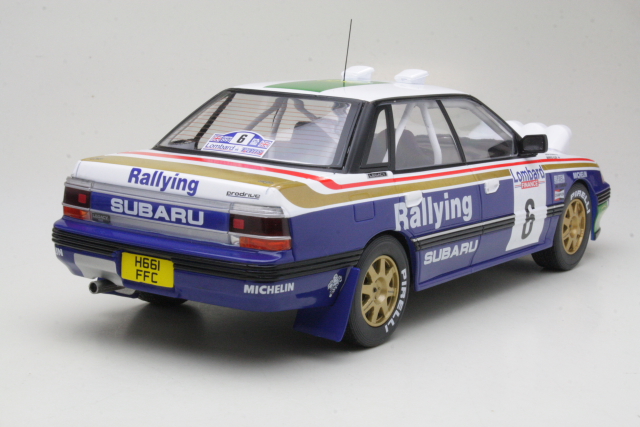 Subaru Legacy RS, RAC 1991, M.Alen, no.6 - Sulje napsauttamalla kuva