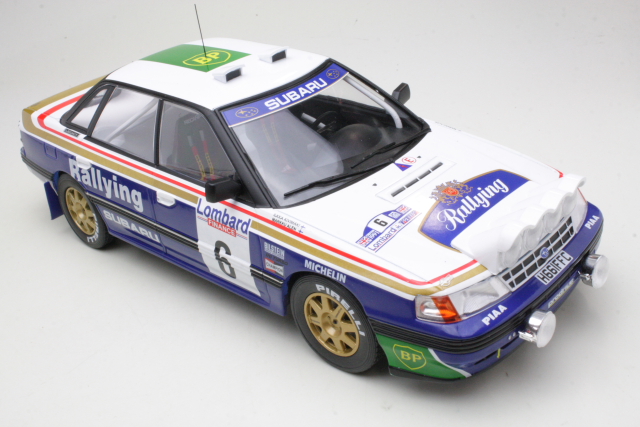 Subaru Legacy RS, RAC 1991, M.Alen, no.6