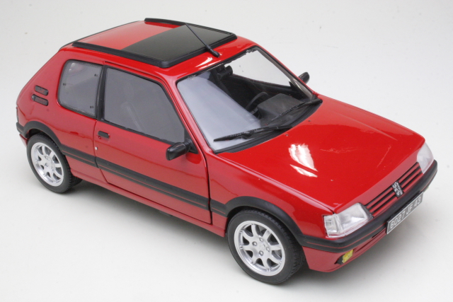 Peugeot 205 GTi 1.9 1991, punainen