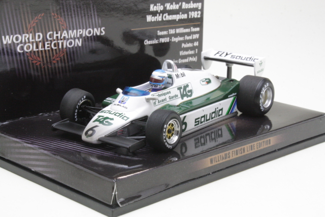 Williams FW08, World Champion 1982, K.Rosberg, no.6