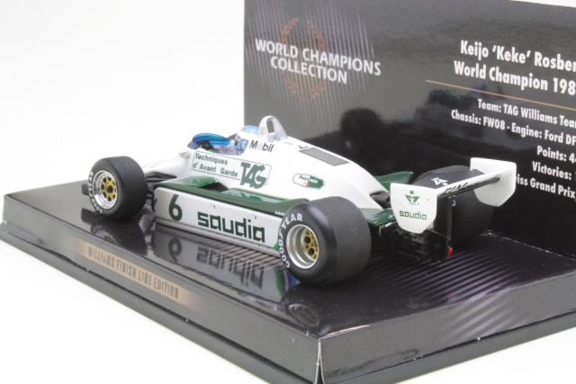 Williams FW08, World Champion 1982, K.Rosberg, no.6