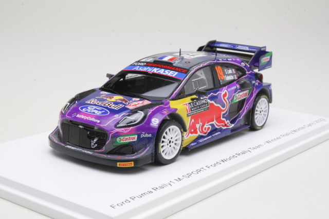 Ford Puma Rally1, 1st. Monte Carlo 2022, S.Loeb, no.19