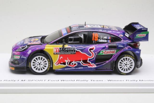 Ford Puma Rally1, 1st. Monte Carlo 2022, S.Loeb, no.19