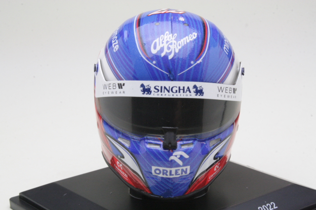 Helmet - Valtteri Bottas, Alfa Romeo 2022 1:5 - Click Image to Close