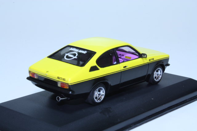 Opel Kadett GT/E, keltainen/musta