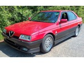 Alfa Romeo 164 Q4 1994, punainen (musta sisusta)