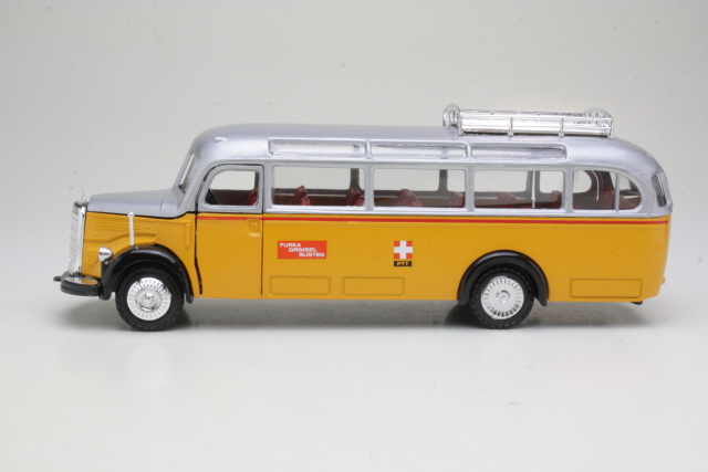 Mercedes O3500 Omnibus 1949, keltainen /hopea