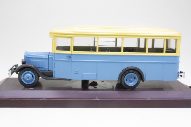 ZIS-8 Onnibus Moskou 1935, sininen/valkoinen - Sulje napsauttamalla kuva
