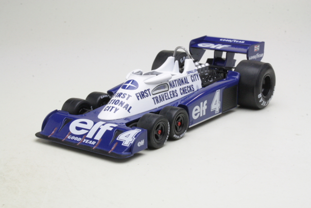Tyrrell P34, GP Belgia 1977, P.Depailler, no.4